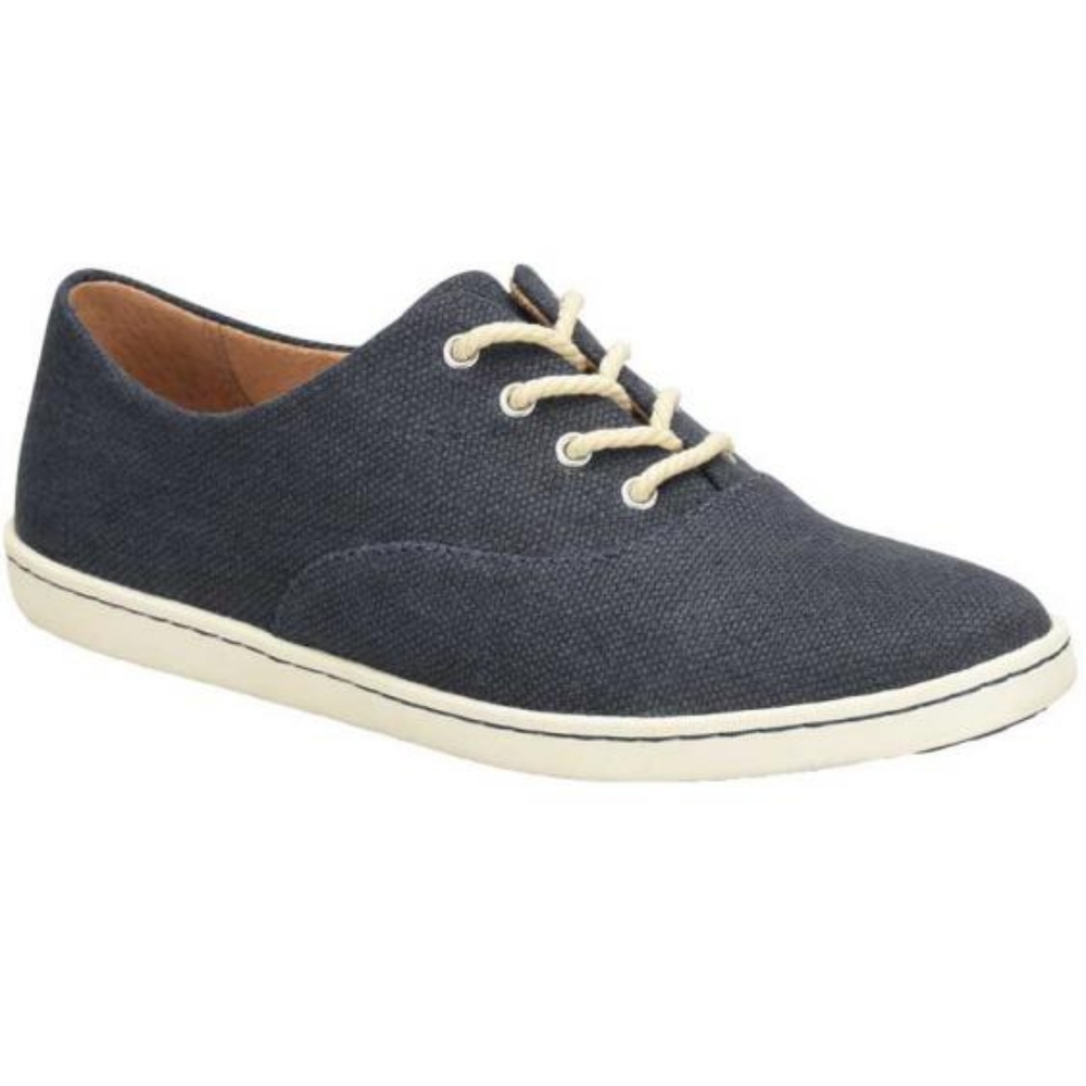 Born Dampney Fabric Casual Natural Tie Lace Up Shoe Sneaker NWOB NWT 6.5